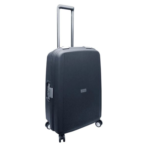 Highflyer Rock Trolley Luggage Bag Grey 3pc Set - THROCK3PC Highflyer Rock Trolley Luggage Bag Grey 3pc Set - THROCK3PC