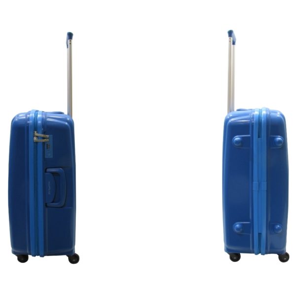 Highflyer THKELVIN3PC Kelvin Trolley Luggage Bag Blue 3pc Set Highflyer THKELVIN3PC Kelvin Trolley Luggage Bag Blue 3pc Set