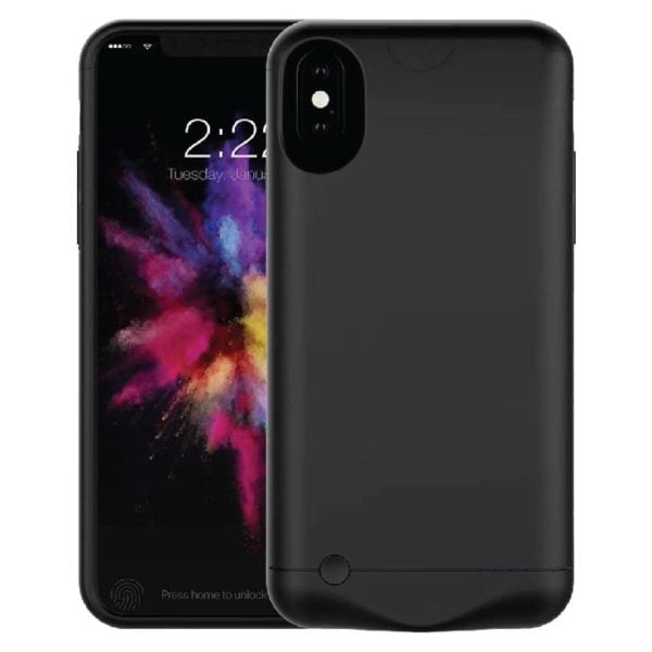 Eklasse Battery Case 5200mAh Black for iPhone X - EKBC04WT Eklasse Battery Case 5200mAh Black for iPhone X - EKBC04WT