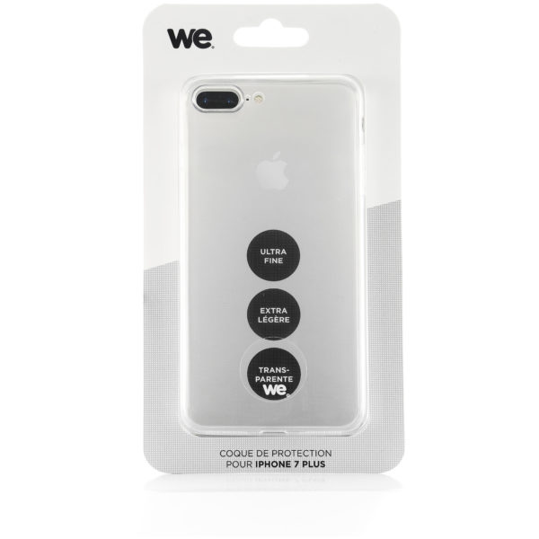 WE Transparent Protective Case For Apple iPhone 7 Plus WE Transparent Protective Case For Apple iPhone 7 Plus