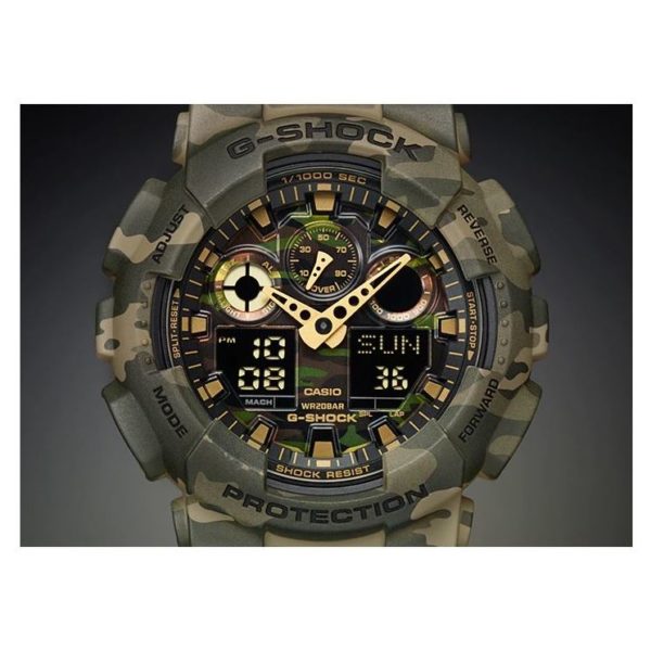 Casio GA-100CM-5A G-Shock Watch Casio GA-100CM-5A G-Shock Watch