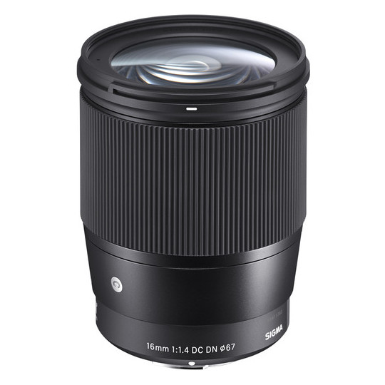 Sigma 16mm f/1.4 DC DN Lens For Sony E Mount Mirrorless Camera Sigma 16mm f/1.4 DC DN Lens For Sony E Mount Mirrorless Camera