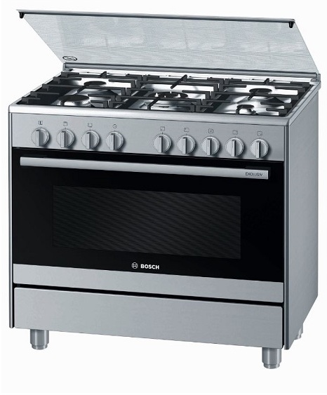 Buy Bosch 5 Gas Burners Cooker Hsg736357m Price Specifications