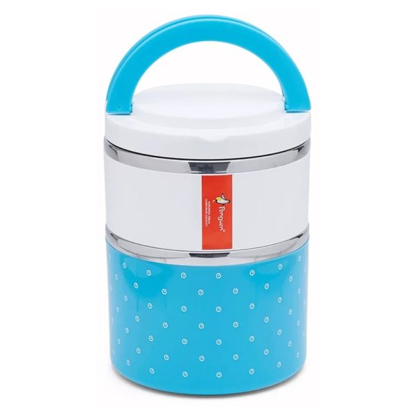 Penguen Stainless Steel Lunch Box 1.5 Litres PNG0003BLUE Penguen Stainless Steel Lunch Box 1.5 Litres PNG0003BLUE