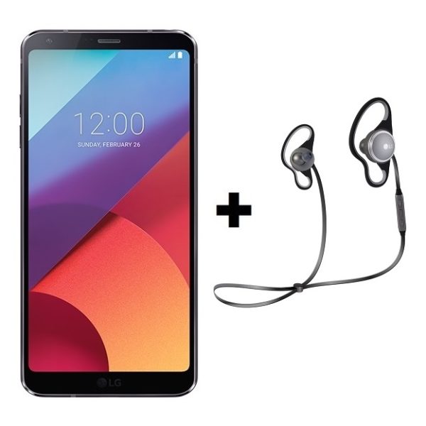 LG G6 Plus 4G Smartphone 128GB Black + Wireless Headset LG G6 Plus 4G Smartphone 128GB Black + Wireless Headset
