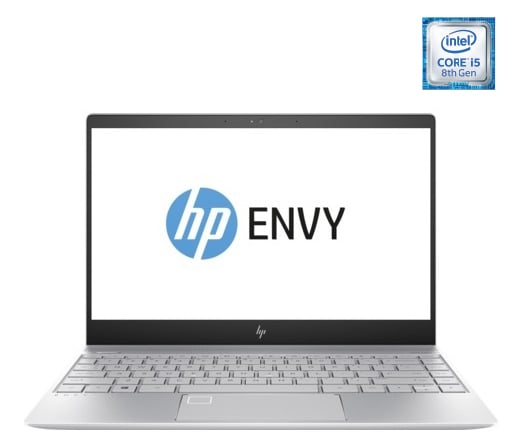 HP ENVY 13-AD100NE Laptop - Core i5 1.6GHz 8GB 256GB Shared Win10 13.3inch FHD Silver HP ENVY 13-AD100NE Laptop - Core i5 1.6GHz 8GB 256GB Shared Win10 13.3inch FHD Silver