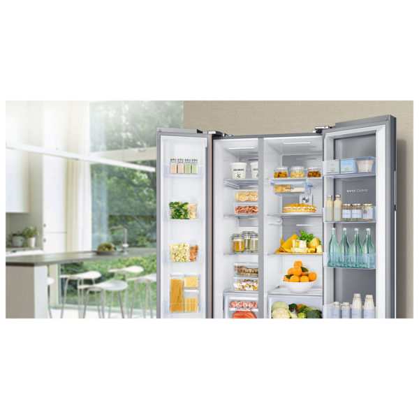 Samsung Side By Side Refrigerator 621 Litres RH58K6467SL Samsung Side By Side Refrigerator 621 Litres RH58K6467SL