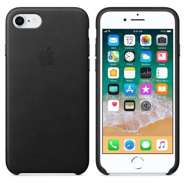 Apple Leather Case Black For iPhone 8/7 - MQH92ZM/A Apple Leather Case Black For iPhone 8/7 - MQH92ZM/A