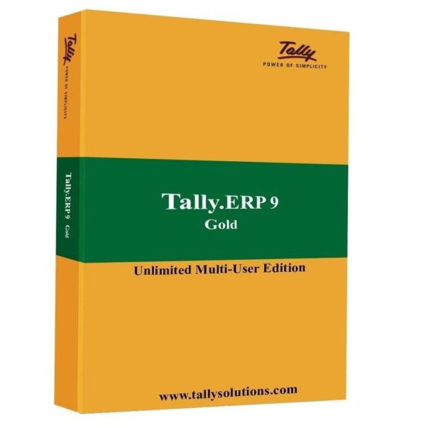 Tally ERP 9 Gold International Software Tally ERP 9 Gold International Software