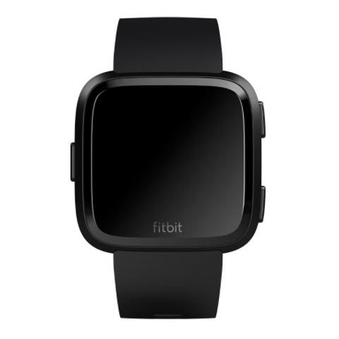 Fitbit Versa Fitness Watch Black/Black Aluminum - FB505GMBKEU Fitbit Versa Fitness Watch Black/Black Aluminum - FB505GMBKEU