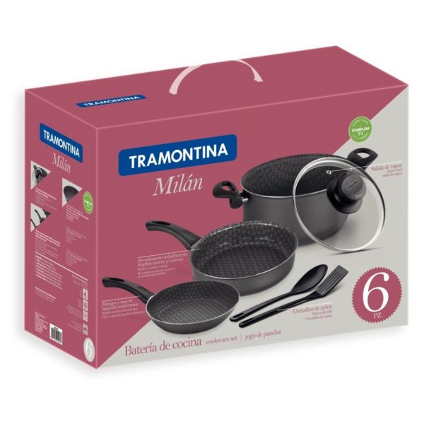 Tramontina Paris Cookware 6pc Set 20599390 Tramontina Paris Cookware 6pc Set 20599390
