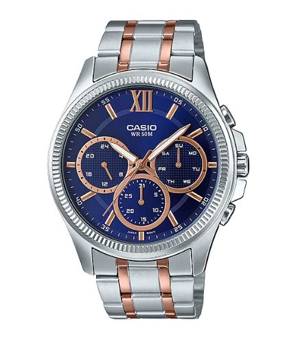 Casio MTP-E315RG-2AV Enticer Men's Watch Casio MTP-E315RG-2AV Enticer Men's Watch