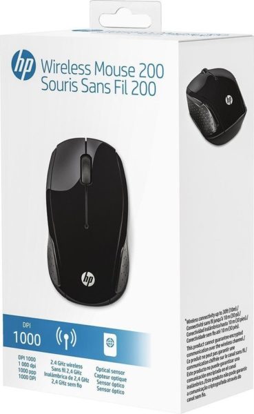 Buy Hp X6w31aa 200 Wireless Mouse Black Price Specifications