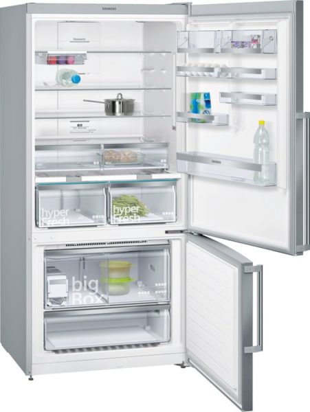 Siemens Bottom Freezer 682 Litres KG86NAI30M Siemens Bottom Freezer 682 Litres KG86NAI30M
