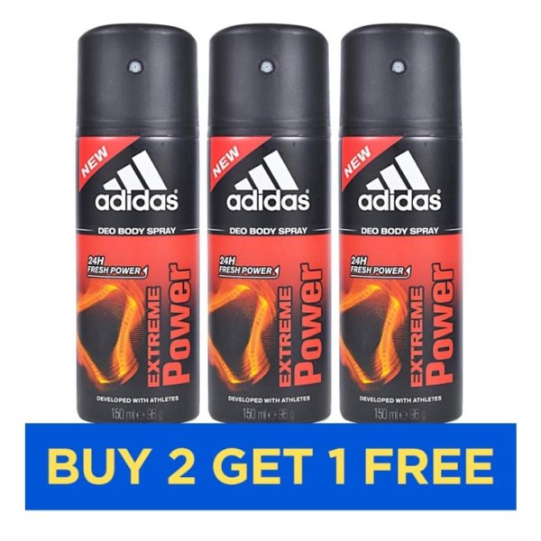 Adidas Extreme Power Men 150ml - Buy 2 Get 1 Free Adidas Extreme Power Men 150ml - Buy 2 Get 1 Free