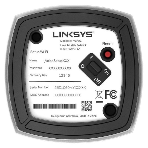 Linksys Velop WHW0103 AC1300 Whole Home Intelligent Mesh WiFi System, Dual-Band, 3-pack Linksys Velop WHW0103 AC1300 Whole Home Intelligent Mesh WiFi System, Dual-Band, 3-pack