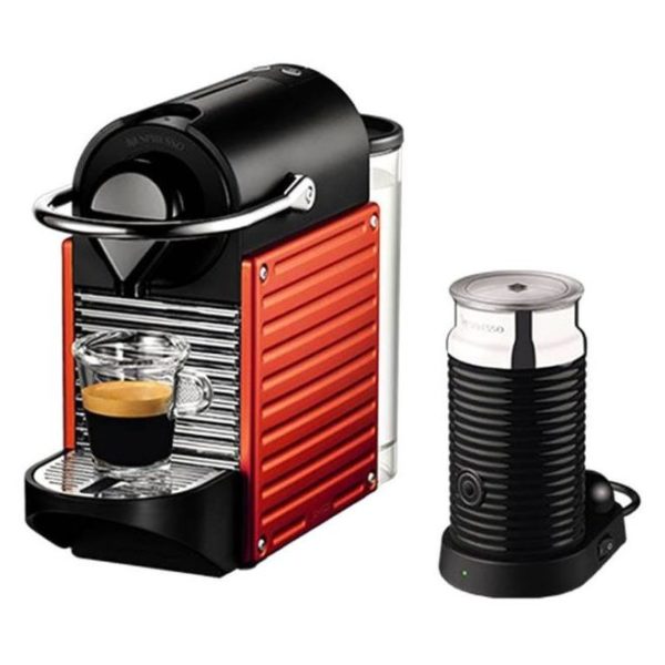 Buy Nespresso Pixie Espresso Maker Red C60MERENE – Price ...