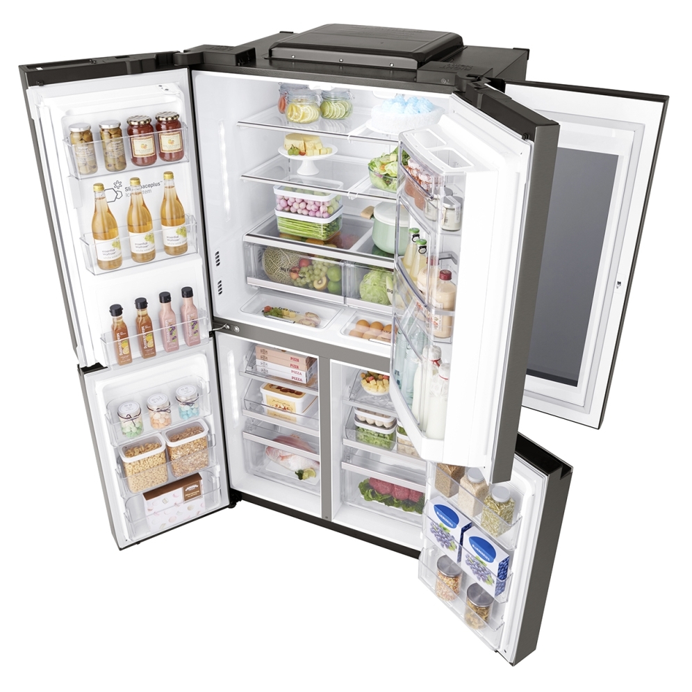 lg side by side refrigerator instaview
