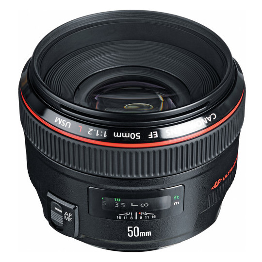Canon 50MM f1.2L Digital Camera Lens