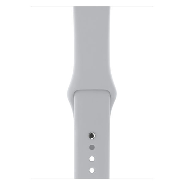 Apple Watch Series 3 GPS + Cellular 38mm Silver Aluminium Case with Fog Sport Band Apple Watch Series 3 GPS + Cellular 38mm Silver Aluminium Case with Fog Sport Band