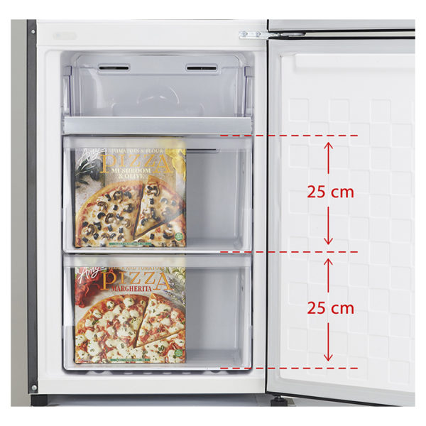 Hitachi Bottom Freezer 410 Litres RBG410PUK6XGBK Hitachi Bottom Freezer 410 Litres RBG410PUK6XGBK