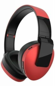 Eklasse EKBTHP06 Bluetooth Headphone Red/Black
