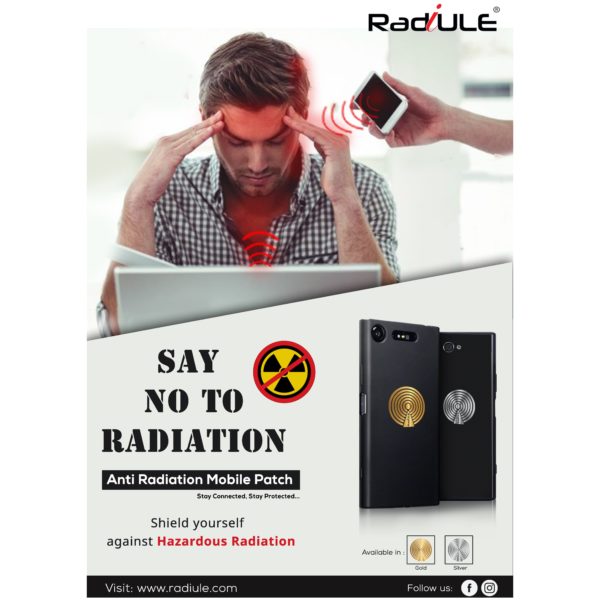 Radiule Mobile Radiation Safety Silver x Radiule Mobile Radiation Safety Silver x