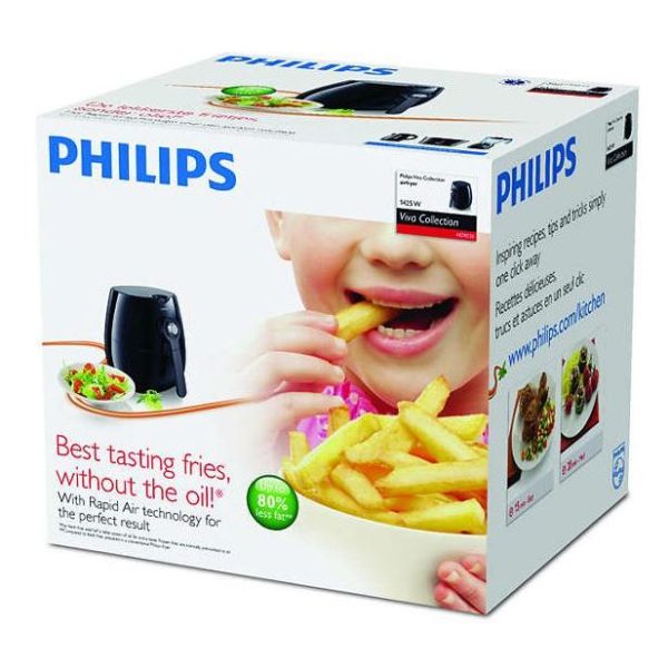 Philips Air Fryer Black HD922020 Philips Air Fryer Black HD922020