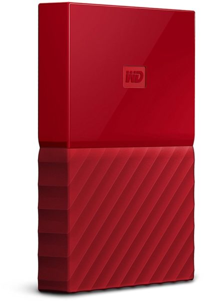 Western Digital WDBYNN0010BRD My Passport Hard Drive 1TB Red Western Digital WDBYNN0010BRD My Passport Hard Drive 1TB Red