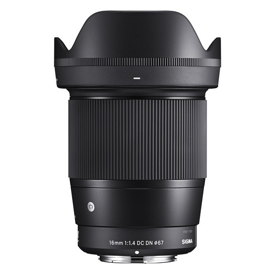 Sigma 16mm f/1.4 DC DN Lens For Sony E Mount Mirrorless Camera Sigma 16mm f/1.4 DC DN Lens For Sony E Mount Mirrorless Camera