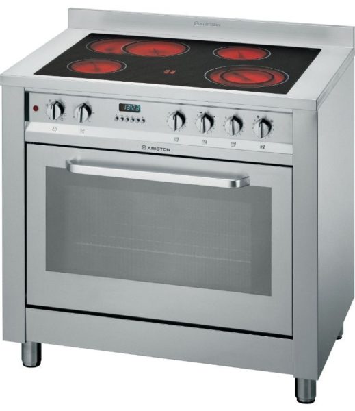 Buy Ariston 5 Ceramic Hobs Cooker CPOV9MXDE Price, Specifications & Features Sharaf DG