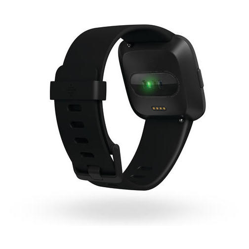 Fitbit Versa Fitness Watch Black/Black Aluminum - FB505GMBKEU Fitbit Versa Fitness Watch Black/Black Aluminum - FB505GMBKEU