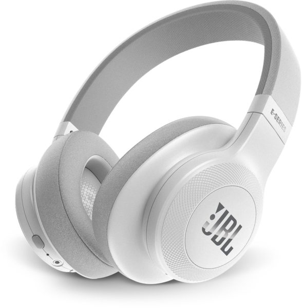 JBL E55BT Over Ear Headphone White JBL E55BT Over Ear Headphone White