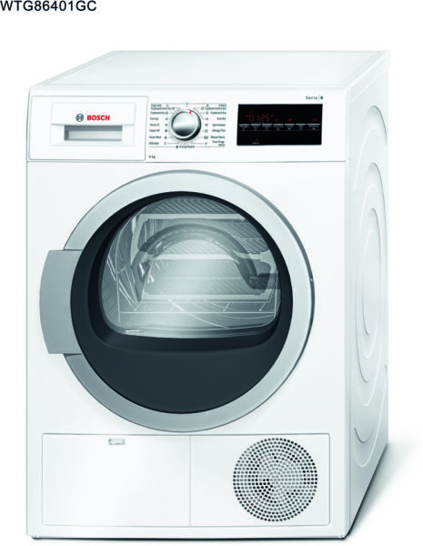 Bosch Dryer 9kg WTG86401GC Bosch Dryer 9kg WTG86401GC
