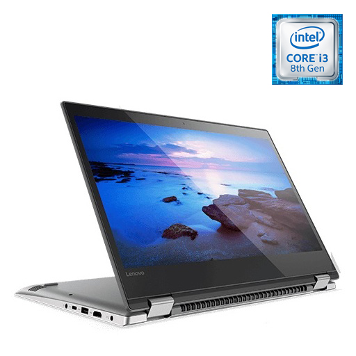 Lenovo Yoga 520 Convertible Touch Laptop - Core i3 2.2GHz 4GB 1TB Shared Win10 14inch HD Mineral Grey Lenovo Yoga 520 Convertible Touch Laptop - Core i3 2.2GHz 4GB 1TB Shared Win10 14inch HD Mineral Grey