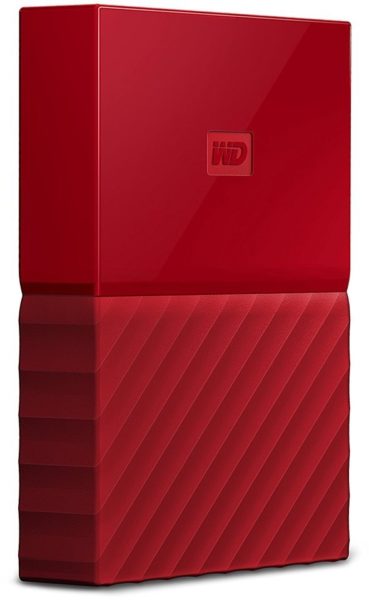 Western Digital WDBYFT0040BRD My Passport Hard Drive 4TB Red Western Digital WDBYFT0040BRD My Passport Hard Drive 4TB Red