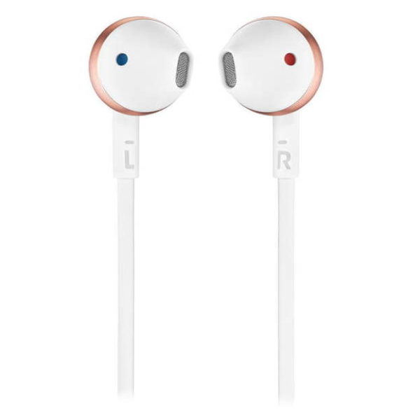 JBL T205 Wired Earbud Headphone Rose Gold JBL T205 Wired Earbud Headphone Rose Gold