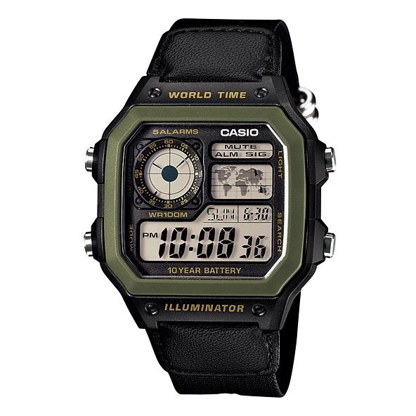 Casio AE-1200WHB-1BV Youth Unisex Watch Casio AE-1200WHB-1BV Youth Unisex Watch