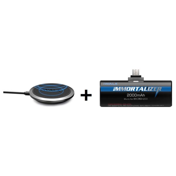Iwalk ADA007N Wireless Charger+ DBI001M Immortalizer Power Bank Iwalk ADA007N Wireless Charger+ DBI001M Immortalizer Power Bank
