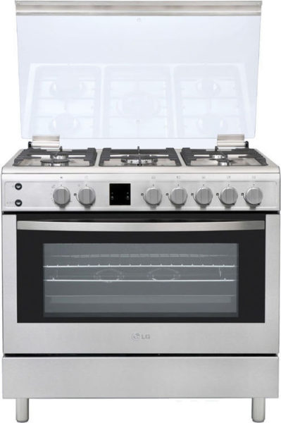 Buy Lg 5 Gas Burners Cooker Lf98v05s Price Specifications
