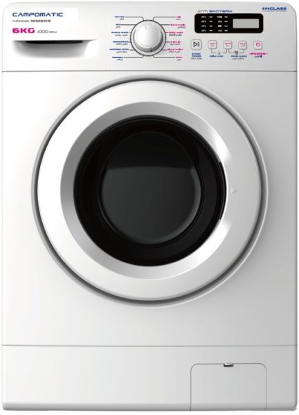 Campomatic Front Load Washer 6kg WM609 Campomatic Front Load Washer 6kg WM609