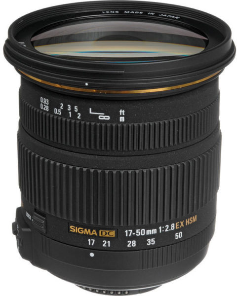 Sigma 17-50mm F2.8 EX DC OS HSM for Canon Sigma 17-50mm F2.8 EX DC OS HSM for Canon