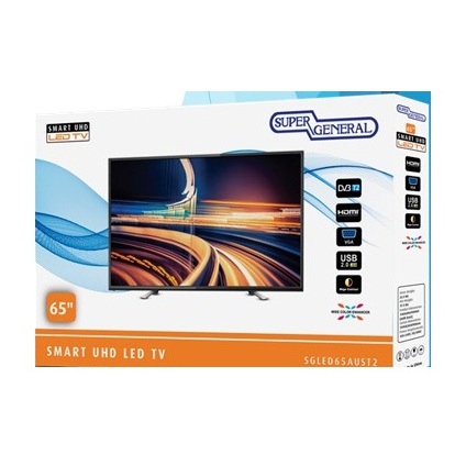 Super General 65AUST2 4K UHD Smart LED Television 65inch Super General 65AUST2 4K UHD Smart LED Television 65inch