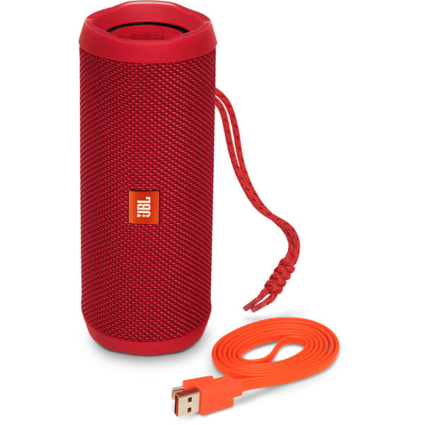 JBL FLIP4 Waterproof Portable Bluetooth Speaker Red JBL FLIP4 Waterproof Portable Bluetooth Speaker Red