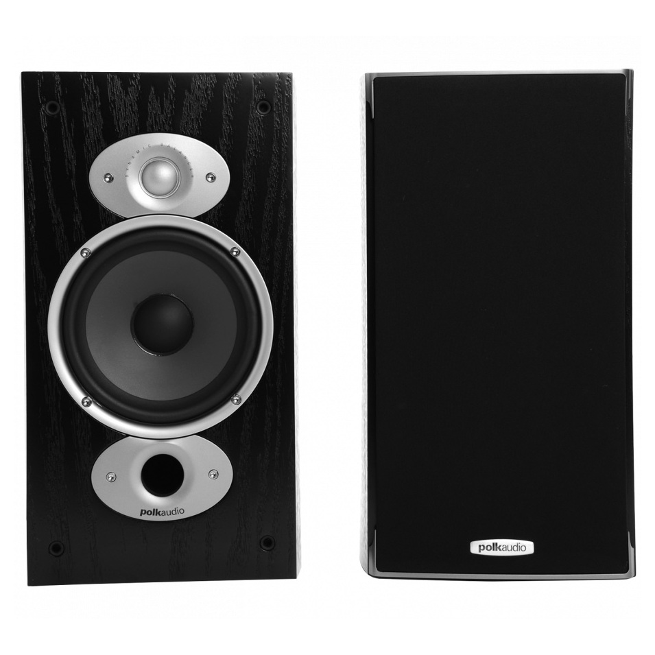 Polk Audio RTIA3 Bookshelf Speaker – Black (Pair)