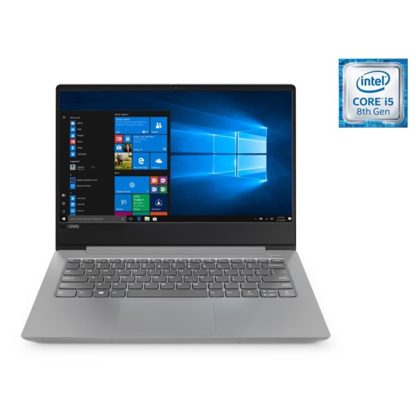 Lenovo Ideapad 330s Laptop - Core i5 1.6GHz 6GB 1TB 2GB Win10 14inch HD Platinum Grey Lenovo Ideapad 330s Laptop - Core i5 1.6GHz 6GB 1TB 2GB Win10 14inch HD Platinum Grey