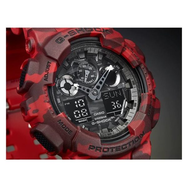 Casio GA-100CM-4A G-Shock Watch Casio GA-100CM-4A G-Shock Watch