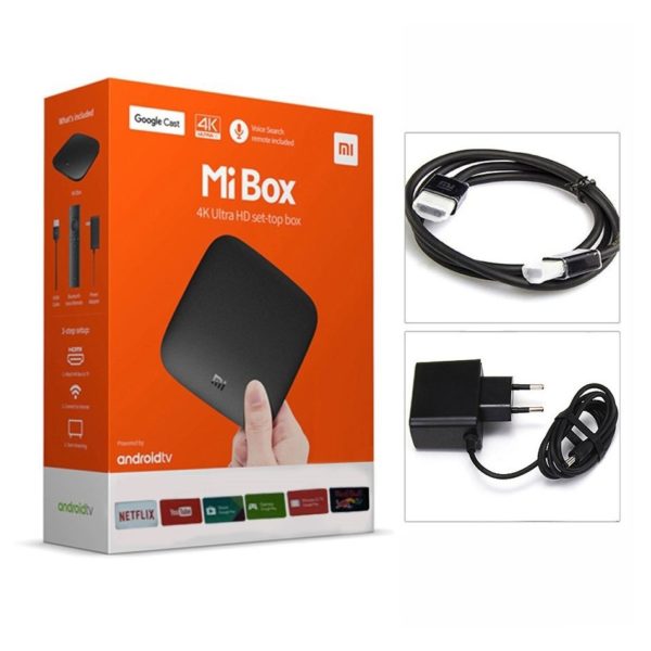 Xiaomi Mi Box 4K Android TV Box Black Xiaomi Mi Box 4K Android TV Box Black