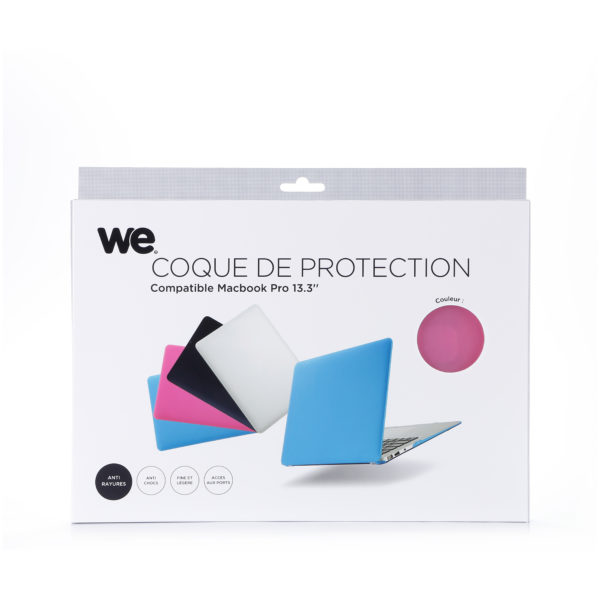 We COQUE I13PROR Protective Case Pink For Macbook Pro 13.3inch We COQUE I13PROR Protective Case Pink For Macbook Pro 13.3inch