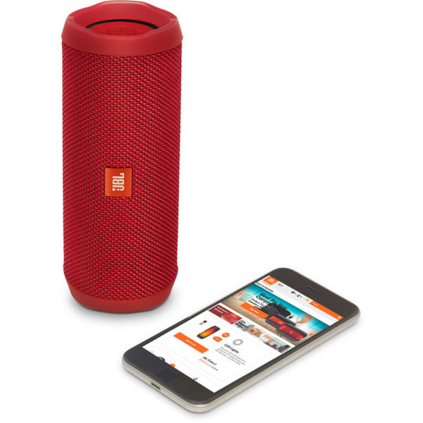 JBL FLIP4 Waterproof Portable Bluetooth Speaker Red JBL FLIP4 Waterproof Portable Bluetooth Speaker Red